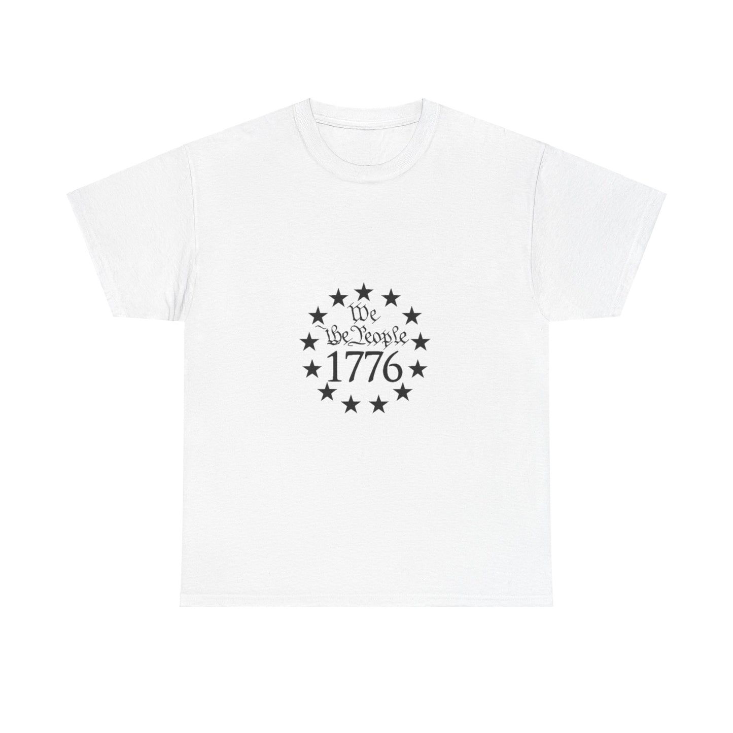 1776 We The People Circle Heavy Cotton Tee