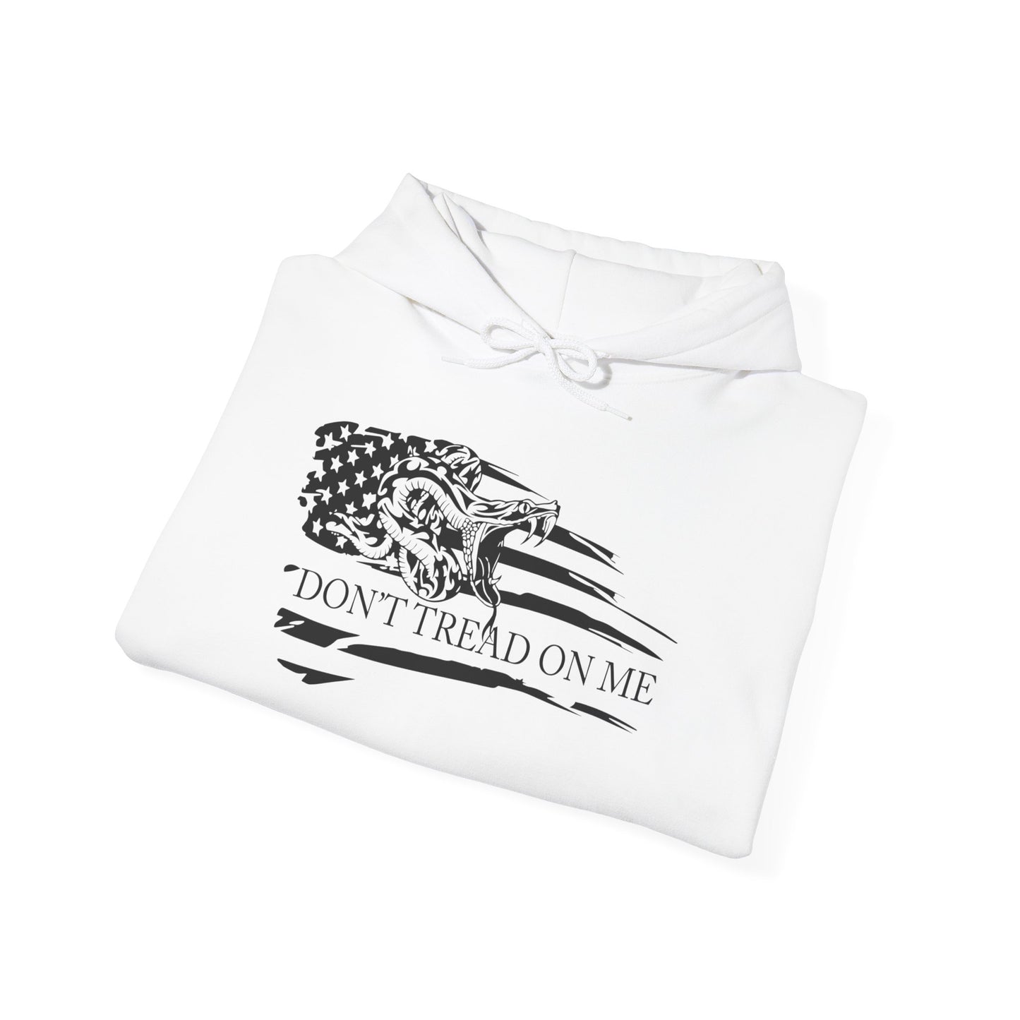 Don't Tread on Me Unisex Heavy Blend Hoodie - Patriot Sweatshirt for Comfort and Style