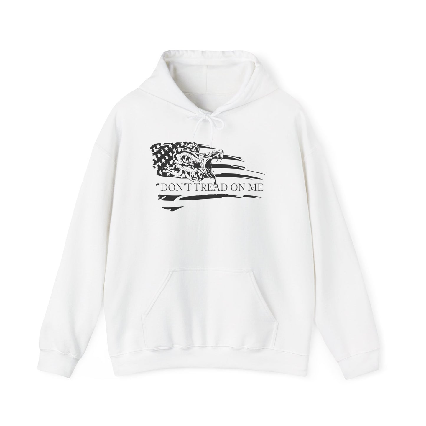 Don't Tread on Me Unisex Heavy Blend Hoodie - Patriot Sweatshirt for Comfort and Style