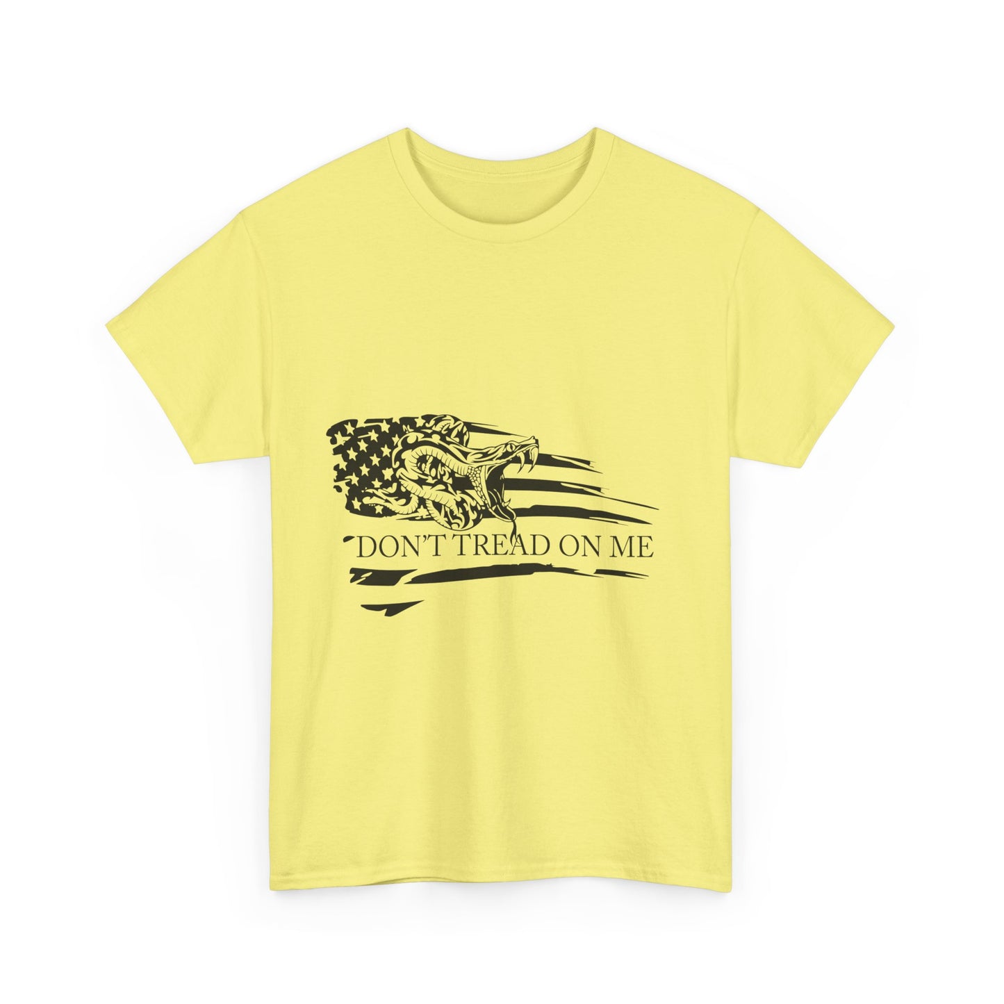 Don't Tread on Me Graphic Unisex Heavy Cotton Tee