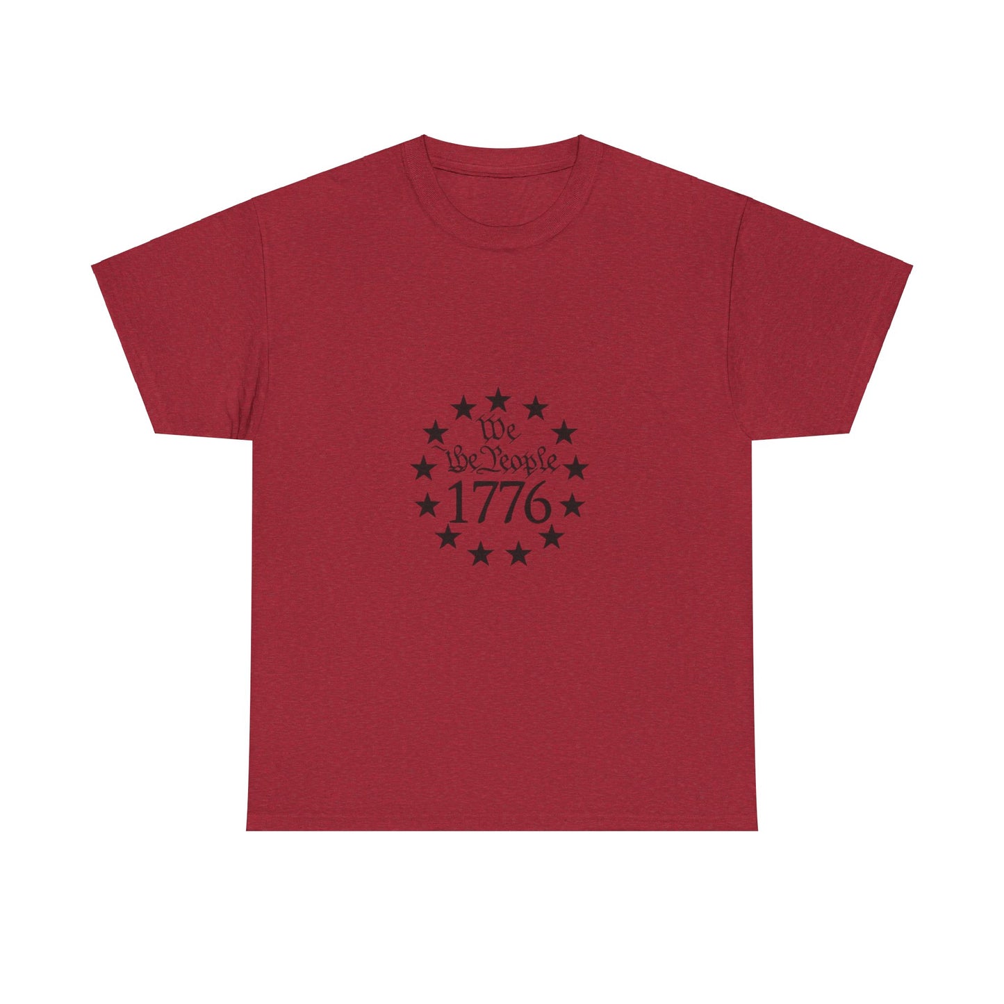 1776 We The People Circle Heavy Cotton Tee