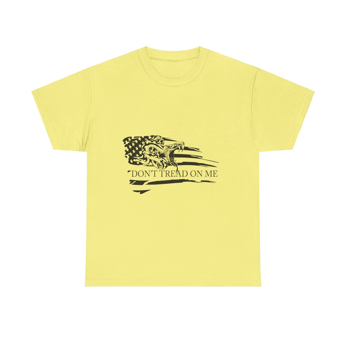 Don't Tread on Me Graphic Unisex Heavy Cotton Tee