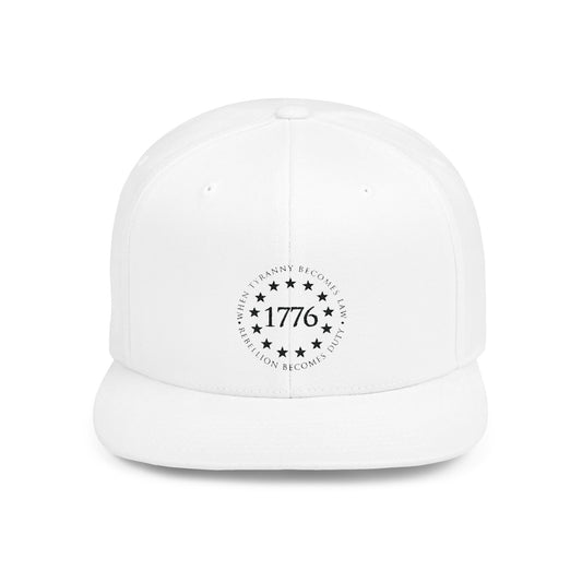 1776 Circle Flat Bill Snapback