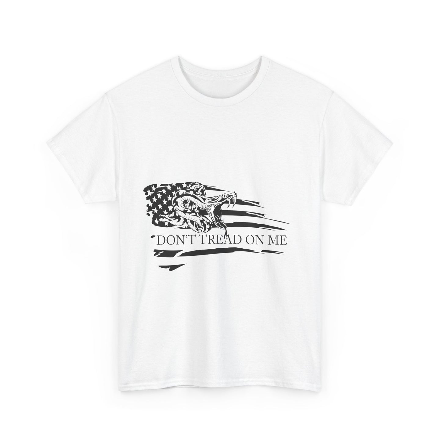 Don't Tread on Me Graphic Unisex Heavy Cotton Tee