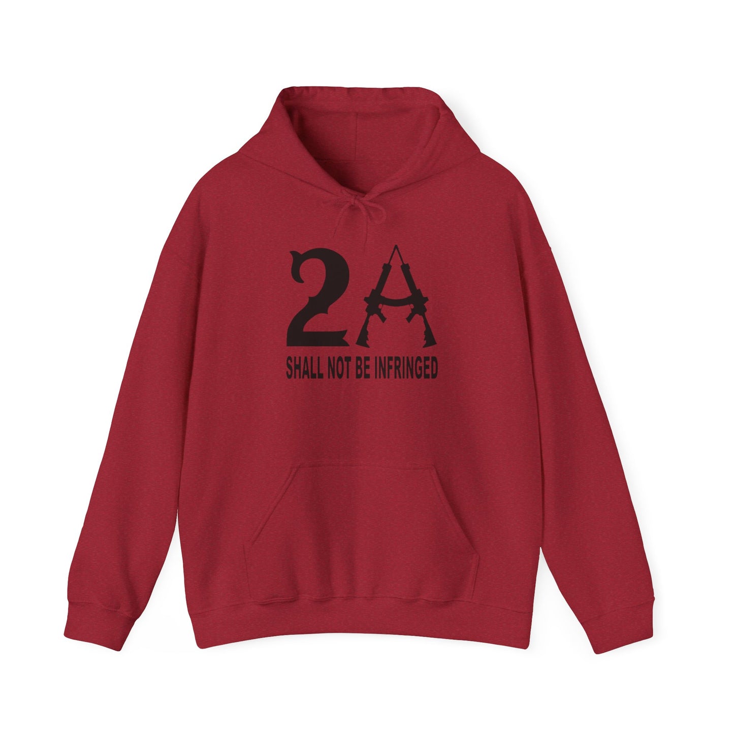 2A Shall Not Be infringed Unisex Heavy Blend Hoodie - Comfortable, Stylish, and Perfect for Gun Rights Advocates