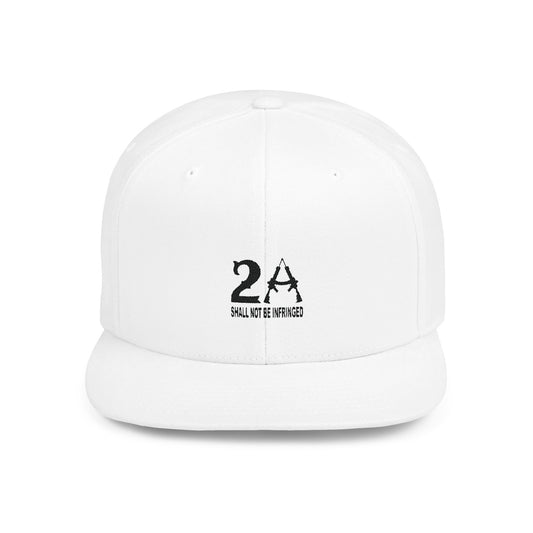 2A GUN Flat Bill Snapback