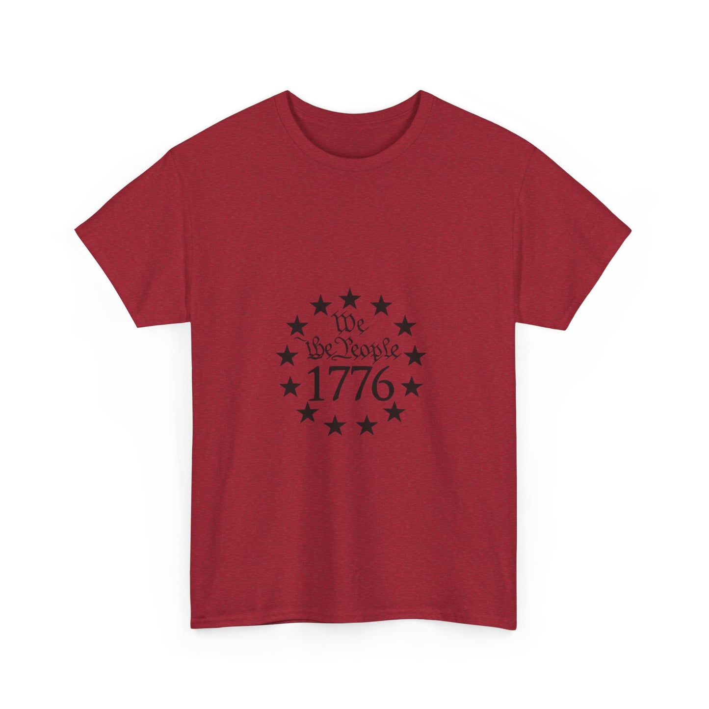 1776 We The People Circle Heavy Cotton Tee