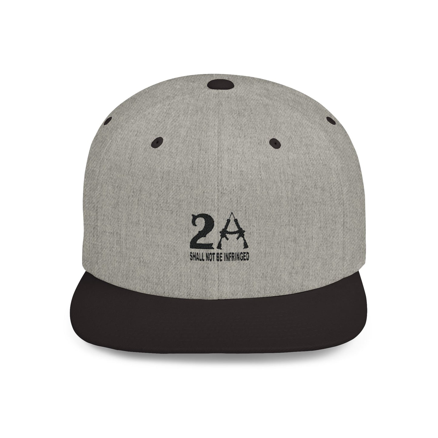 2A GUN Flat Bill Snapback