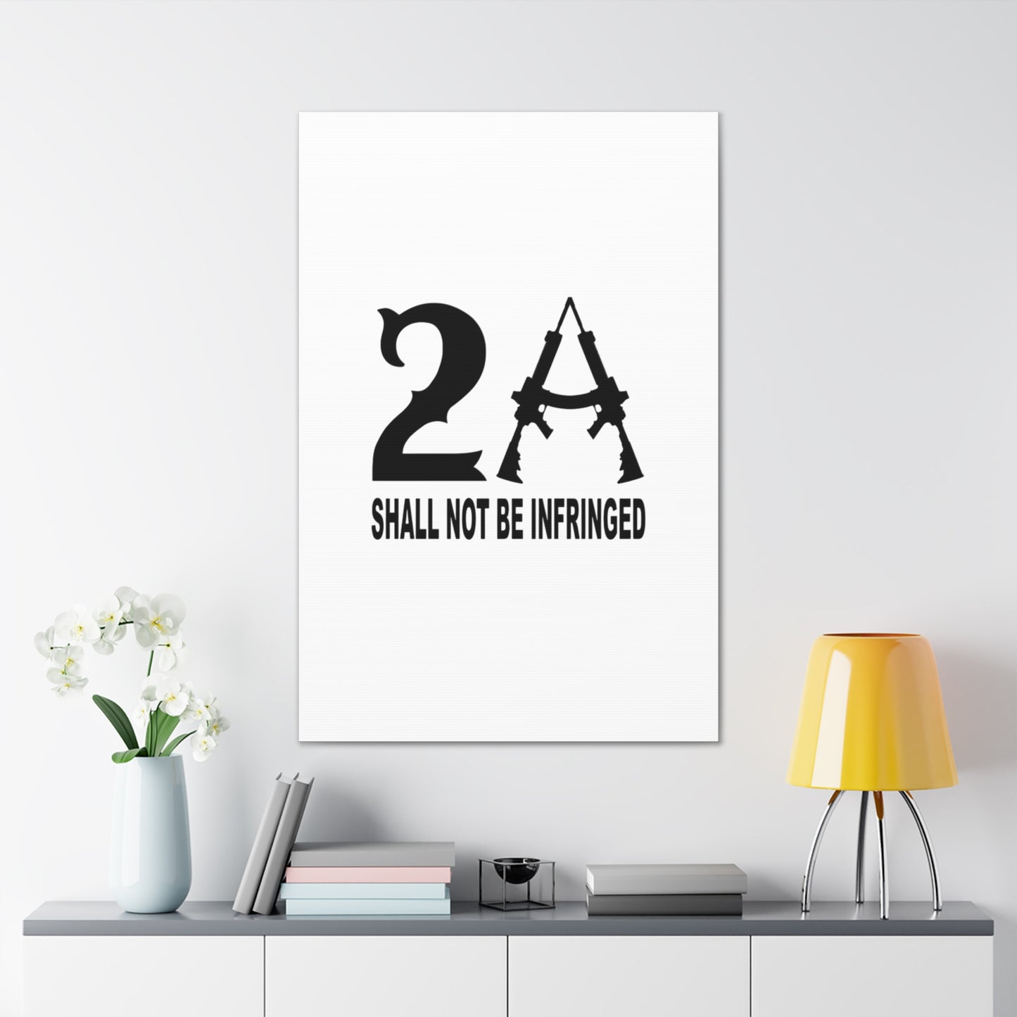 2A Shall Not Be Infringed Canvas Gallery Wrap