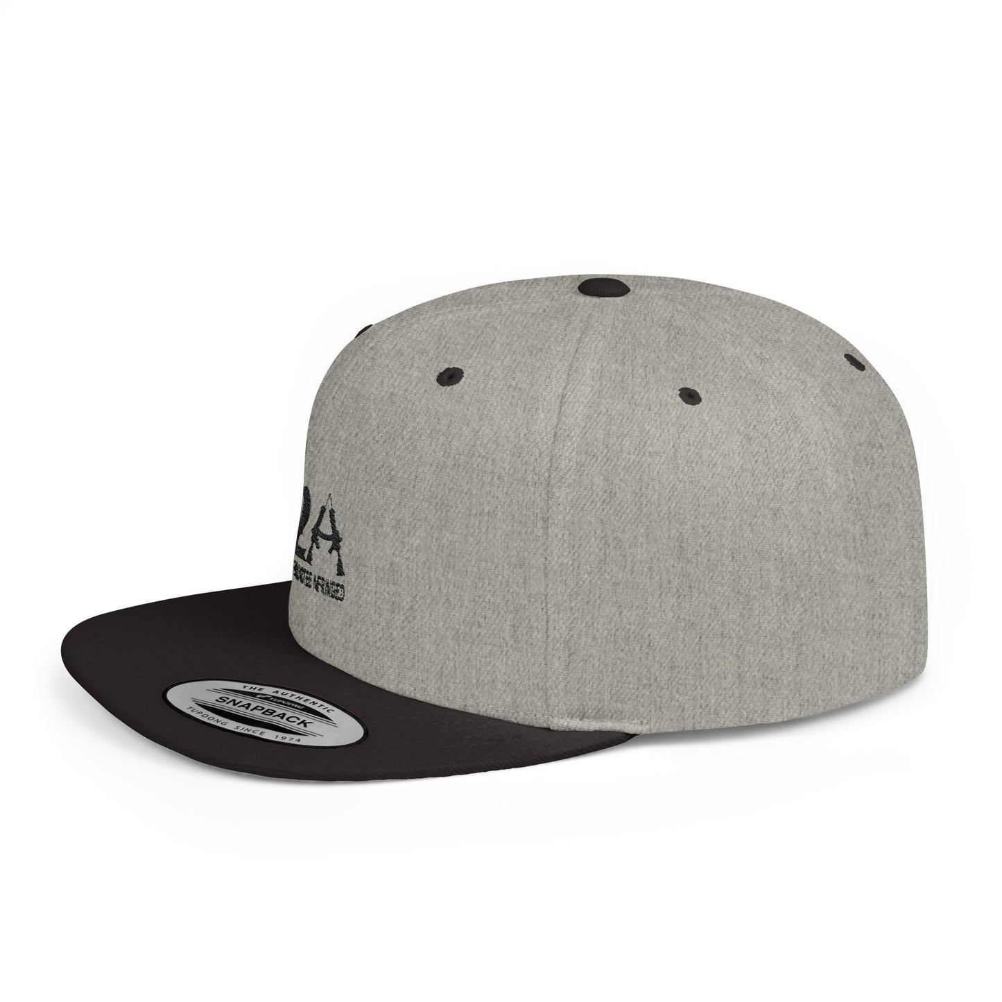 2A GUN Flat Bill Snapback