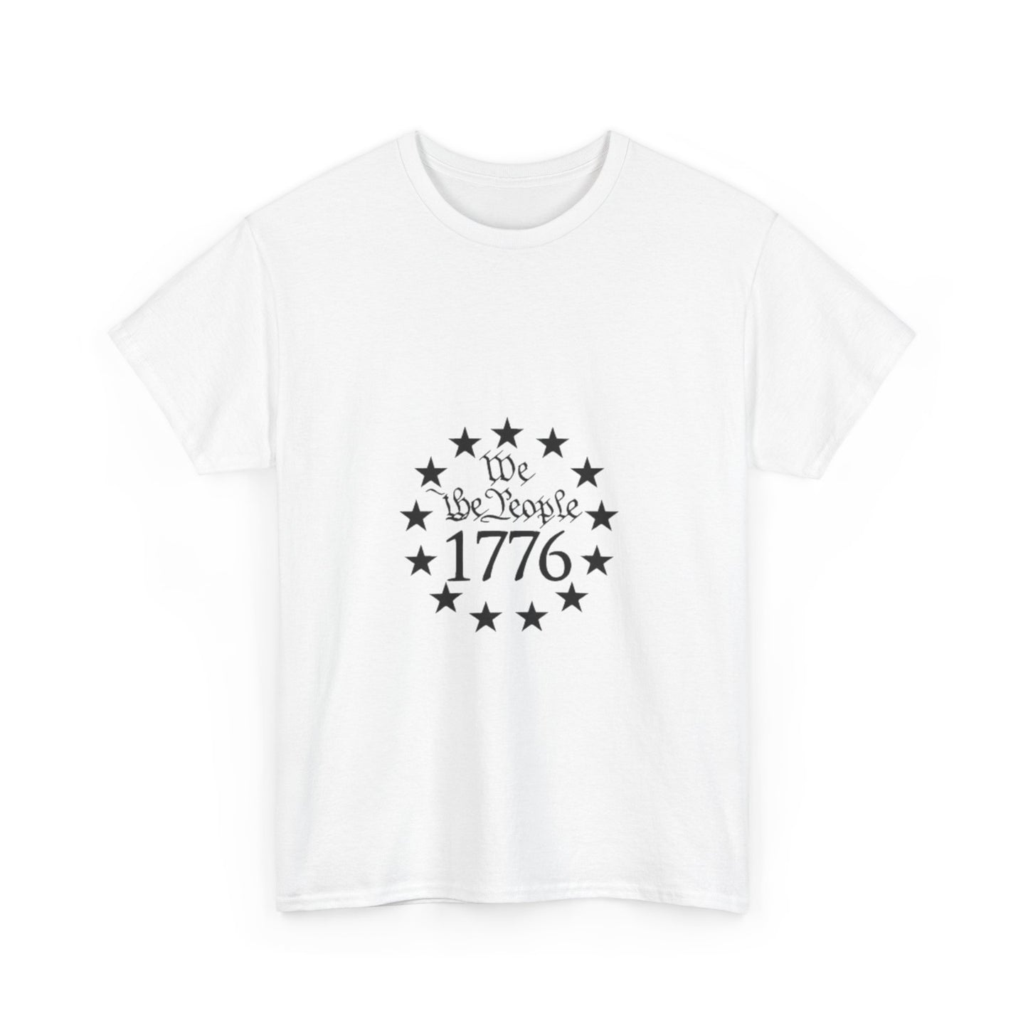 1776 We The People Circle Heavy Cotton Tee