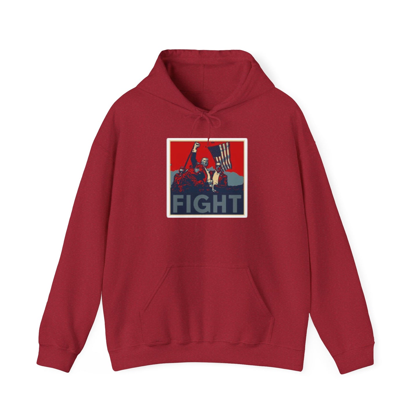 Unisex Fight Heavy Blend Hoodie - Cozy Streetwear for Motivation & Strength