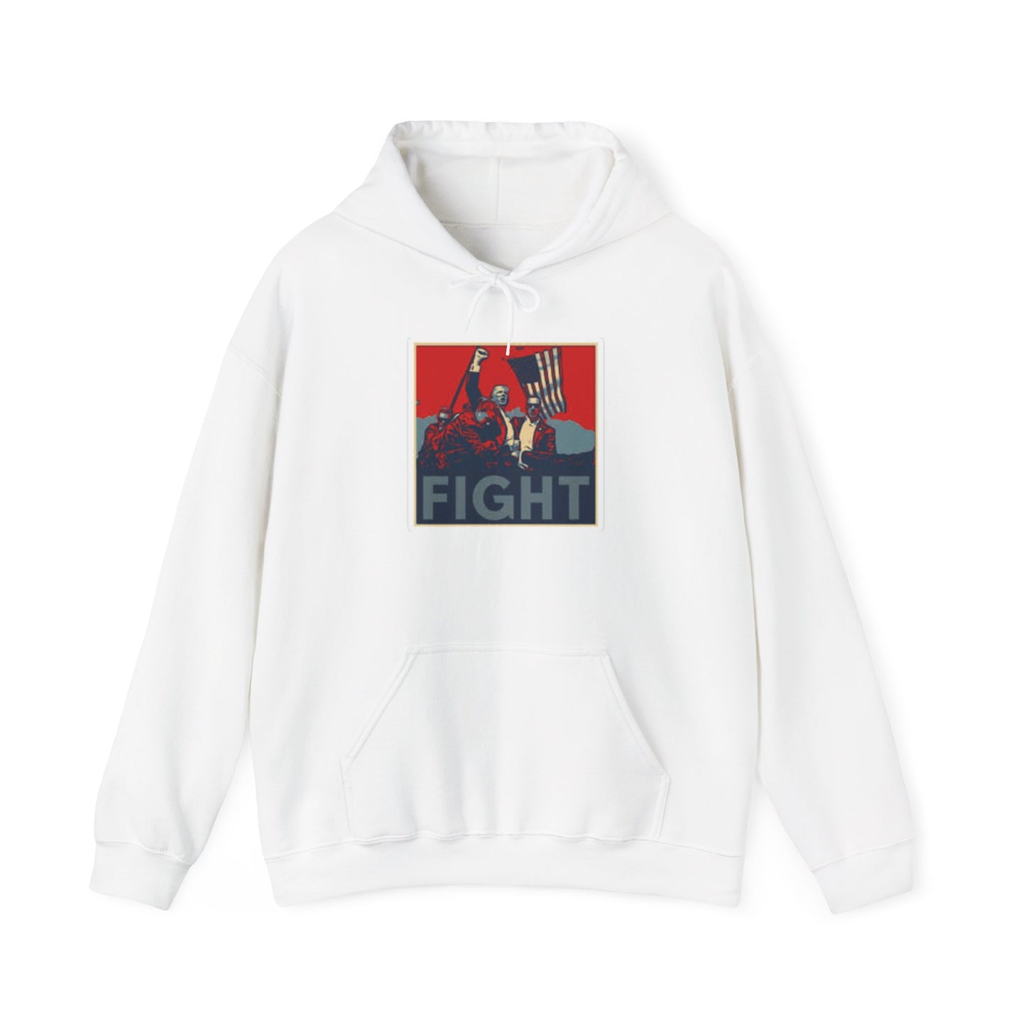 Unisex Fight Heavy Blend Hoodie - Cozy Streetwear for Motivation & Strength